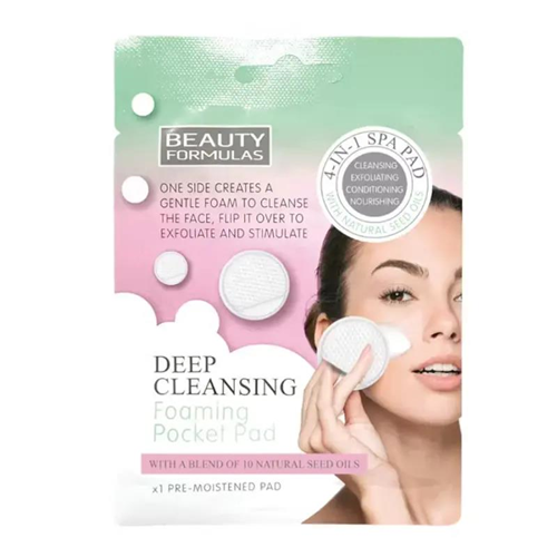 Beauty Formula 10 Pack Deep Cleansing Foaming Pocket Pads | High Quality Tissue Product Online - Product Image Beauty Formula 10 Pack Deep Cleansing Foaming Pocket Pads | High Quality Tissue Product Online - Product Image
